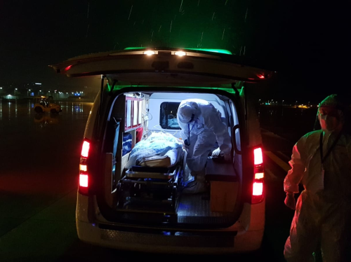 에어앰뷸런스로 베트남 호치민에서 환자이송