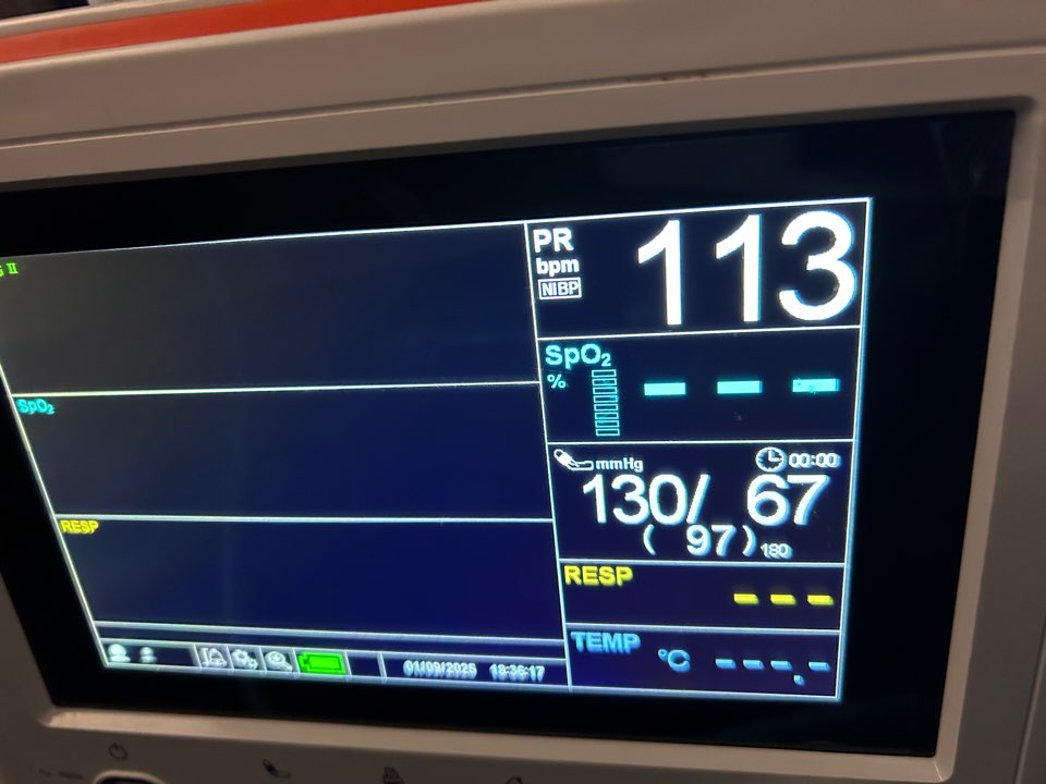 패혈증환자 베트남에서 한국으로 이송완료