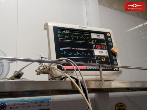 베트남에서 급성뇌출혈환자 긴급후송