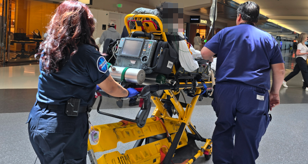 뇌출혈 환자 샌프란시스코에서 인천으로 이송완료