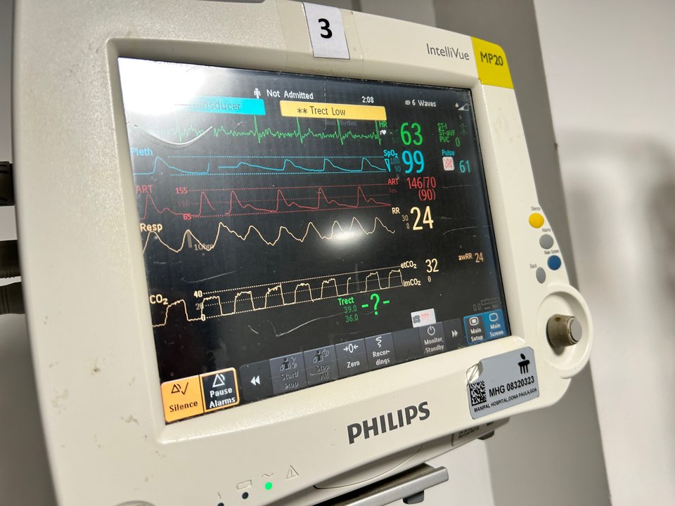 관통상환자 인도에서 한국으로 이송완료