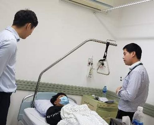 베트남 플루감염 환자 격리치료