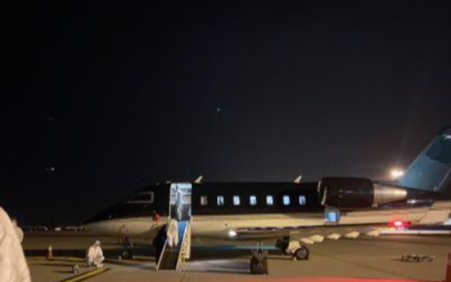 폴란드 코로나확진자 에어앰뷸런스 후송