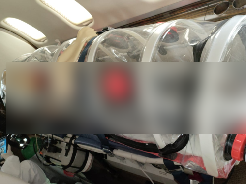 필리핀 마닐라에서 코로나19 환자 해외환자이송