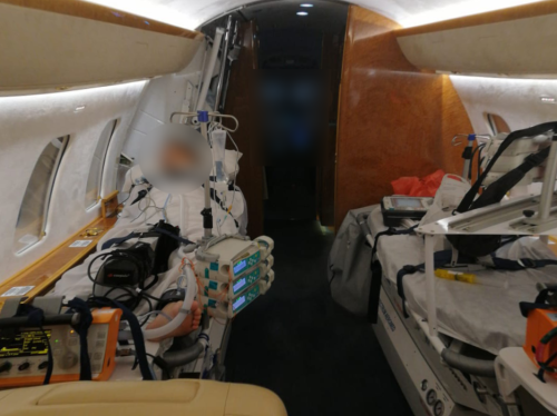 탄자니아에서 코로나확진 가족 해외환자이송