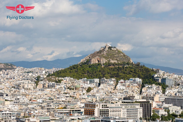 심근경색 환자 에어앰뷸런스로 그리스에서 인천으로 이송완료