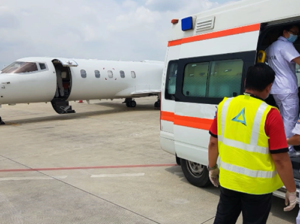 중국 뇌경색환자 응급후송