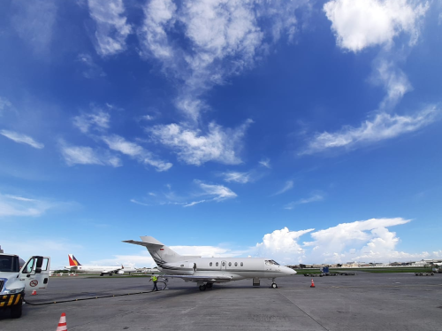 코로나19 감염된 50대 남녀, 에어앰뷸런스 후송