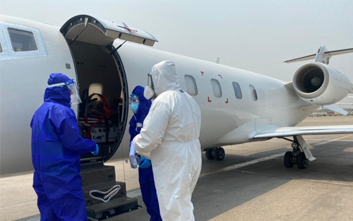 방글라데시에서 에어앰뷸런스로 해외환자이송