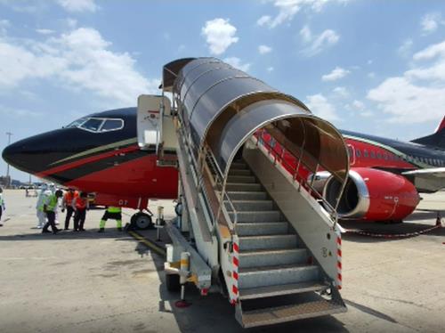 [연합뉴스] '코로나 폭증' 인니서 현대차 전세기 띄워…교민 전세기도