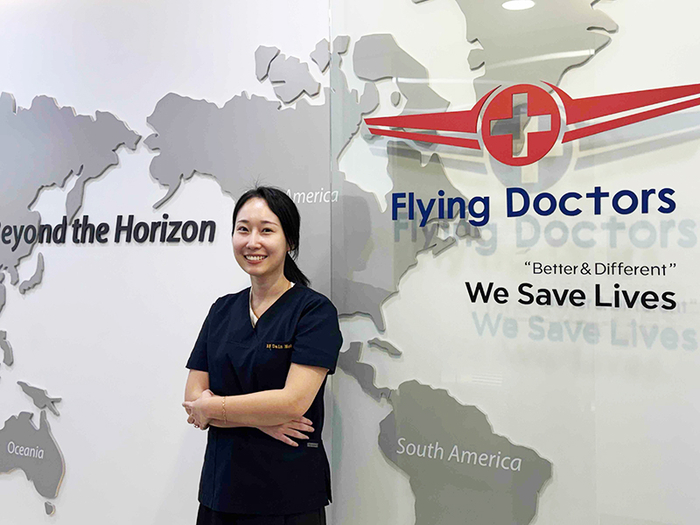 생명을 지키는 비행 간호사, 플라잉닥터스 노다인 간호사